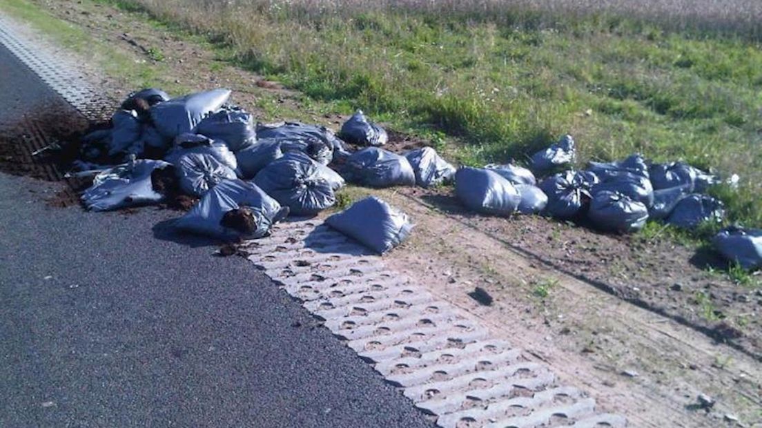Illegale dump in Enschede