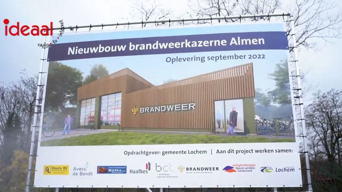 Groen licht voor bouw brandweerkazerne Almen