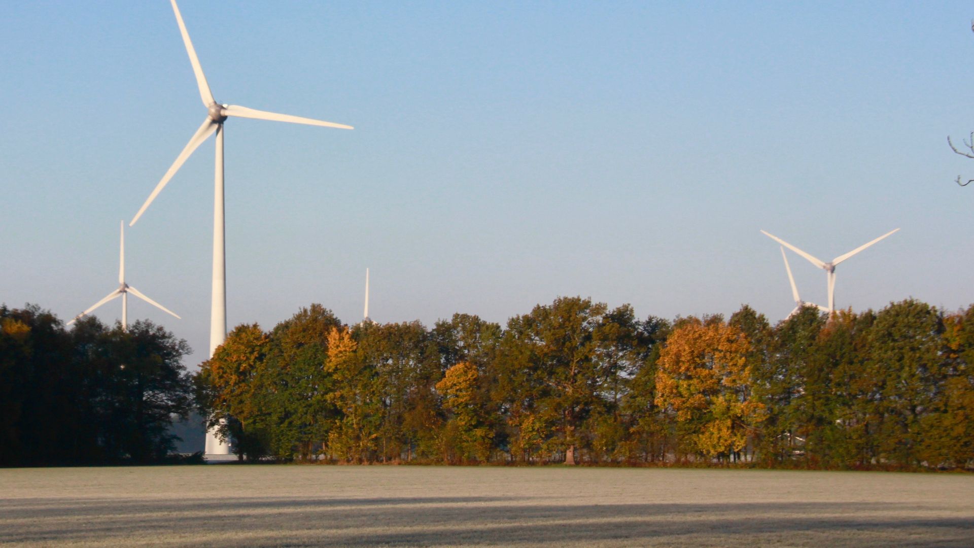 Foto ter illustratie van het verhaal. Dit zijn de windmolens van Hagenwind bij de Vennebulten