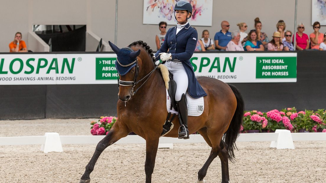 Danielle Heijkoop wint met Badari de Masters of Dressage in Nieuw- en St. Joosland (archief)