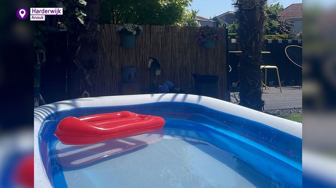 Badderen in de achtertuin