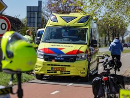 Fietser raakt gewond na valpartij in Peize