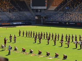 Showband Noordenveld wint zilver op het Wereld Muziek Concours: 'Gehoopt, maar niet verwacht'
