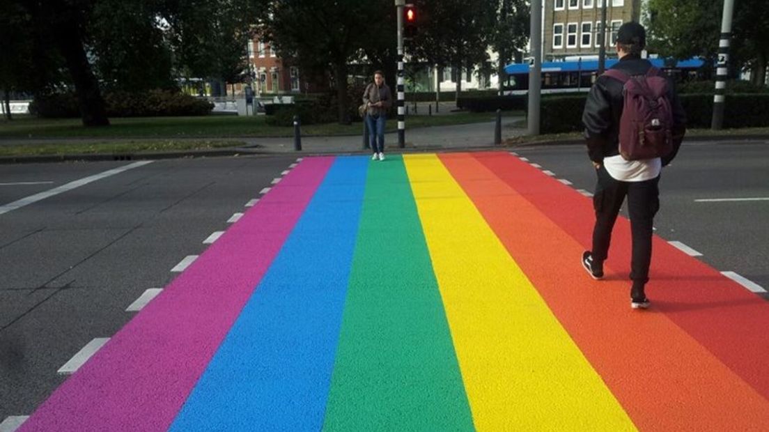 Het 'gaybrapad' in Arnhem.