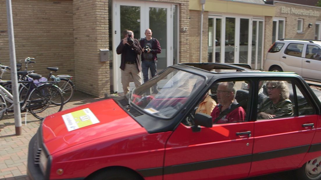 Eerste rit van AutoMaatje in Assen (Rechten: Steven Ophoff / RTV Drenthe)