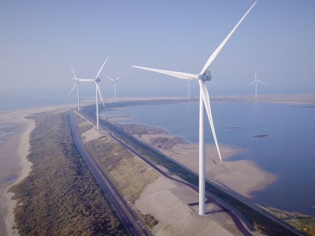 Windpark Slufterdam 2.0: minder windmolens, bijna dubbel zoveel energie