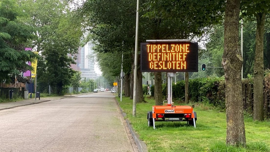 Op 30 juni 2021 om middennacht is de tippelzone officieel gesloten