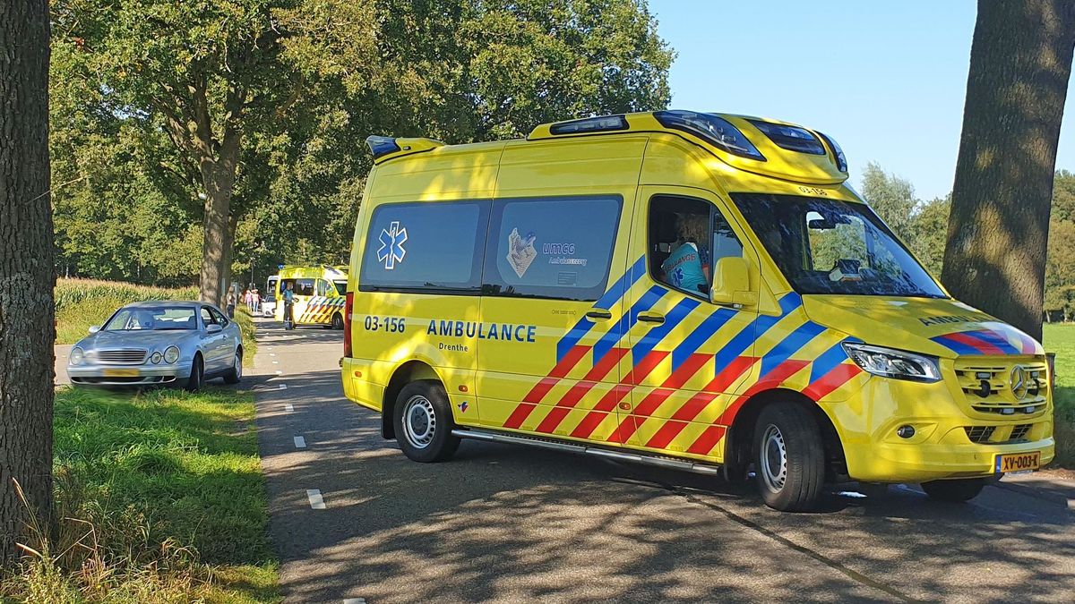 Wielrenster gewond bij aanrijding in Kerkenveld