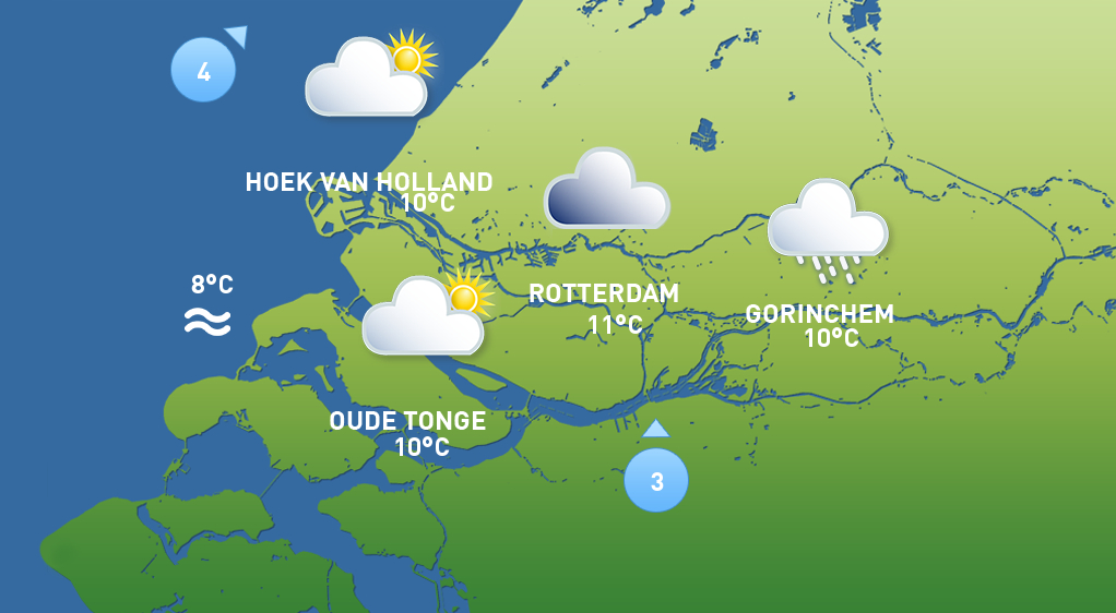 Het weer van woensdag 17 december 2025