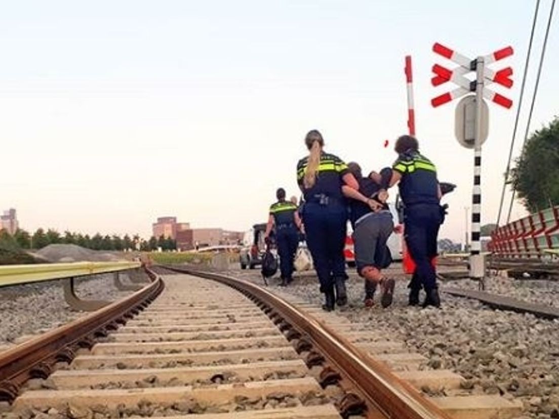 De arrestatie bij Capelsebrug.