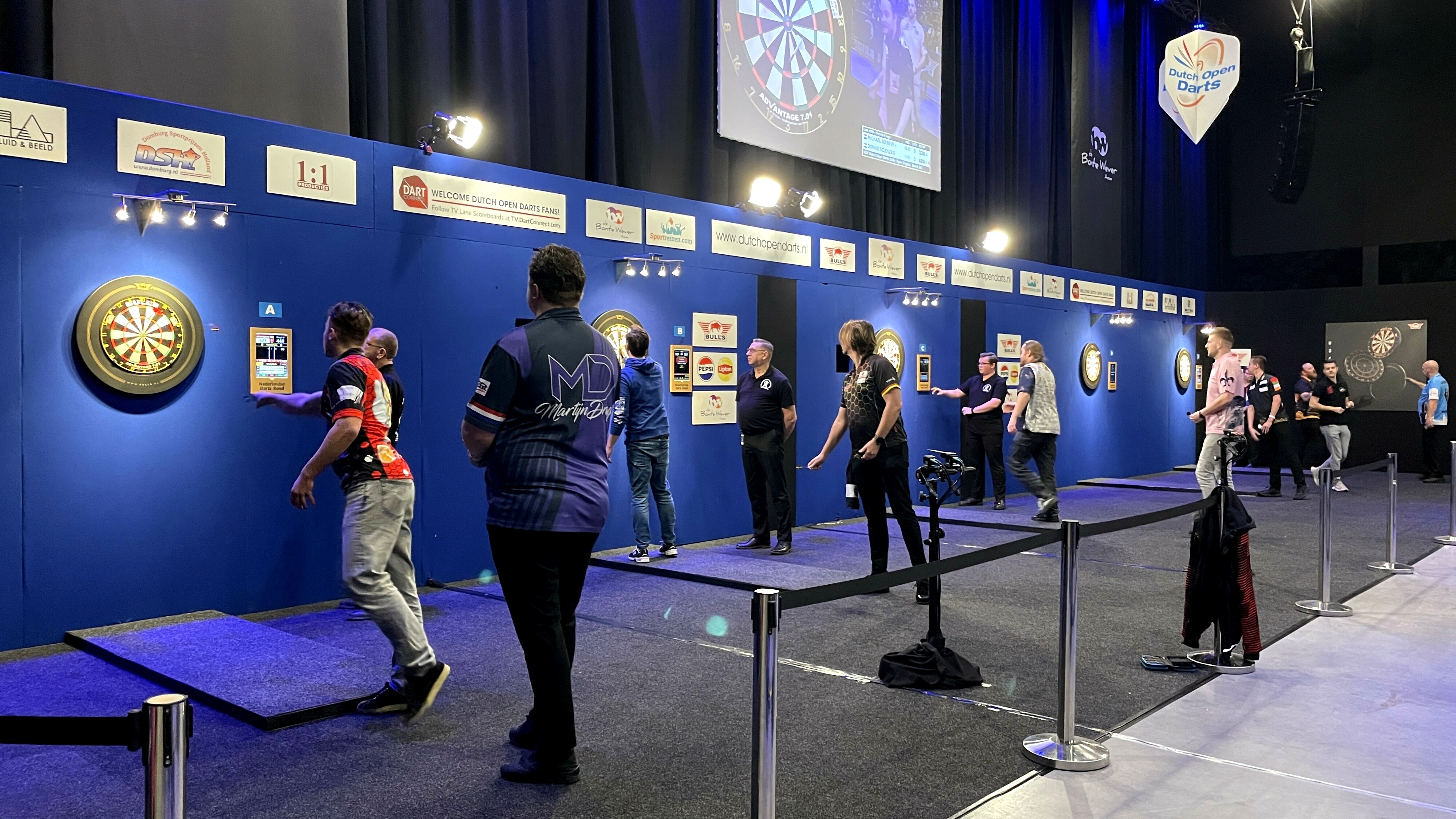 Van professionals tot kroegdarters: alle liefhebbers komen samen tijdens de Dutch Open Darts