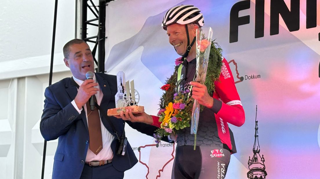 De earste finisher