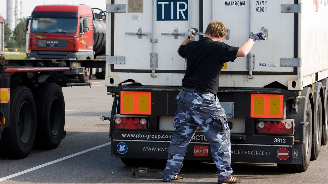 Dit is niet de vrachtwagenchauffeur uit het bericht | Foto ter illustratie: ANP