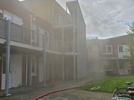 Brand in appartement in Meppel