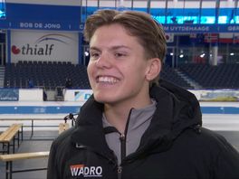 Shorttracker Jesper Schmitz (17) plaatst zich als junior tussen olympiërs voor World Tour-selectie
