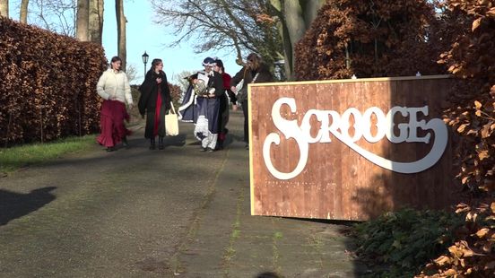 Gasselte speelt Scrooge in het Drents