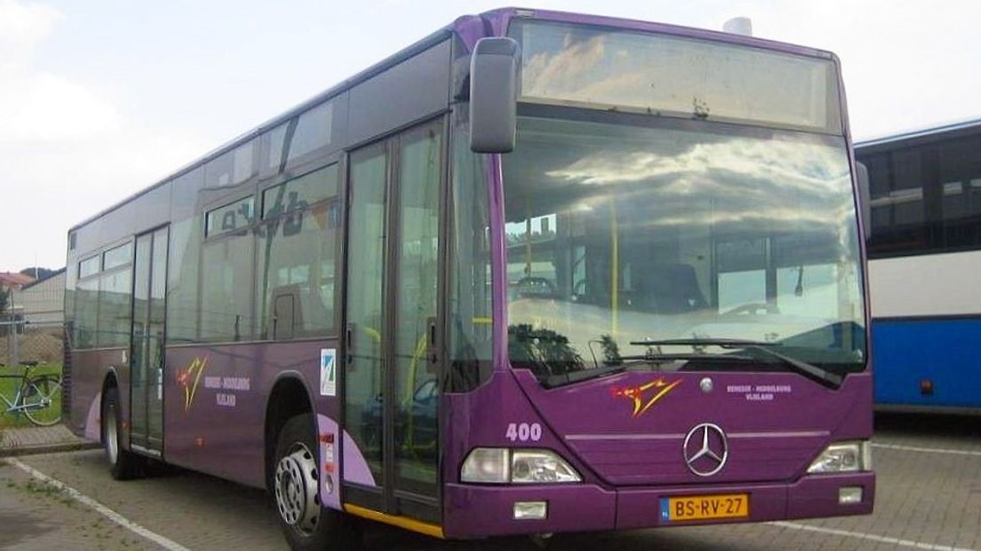 Bus van vervoersbedrijf TCR