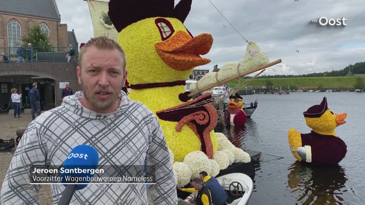 Dahliacreatie te water in Vollenhove