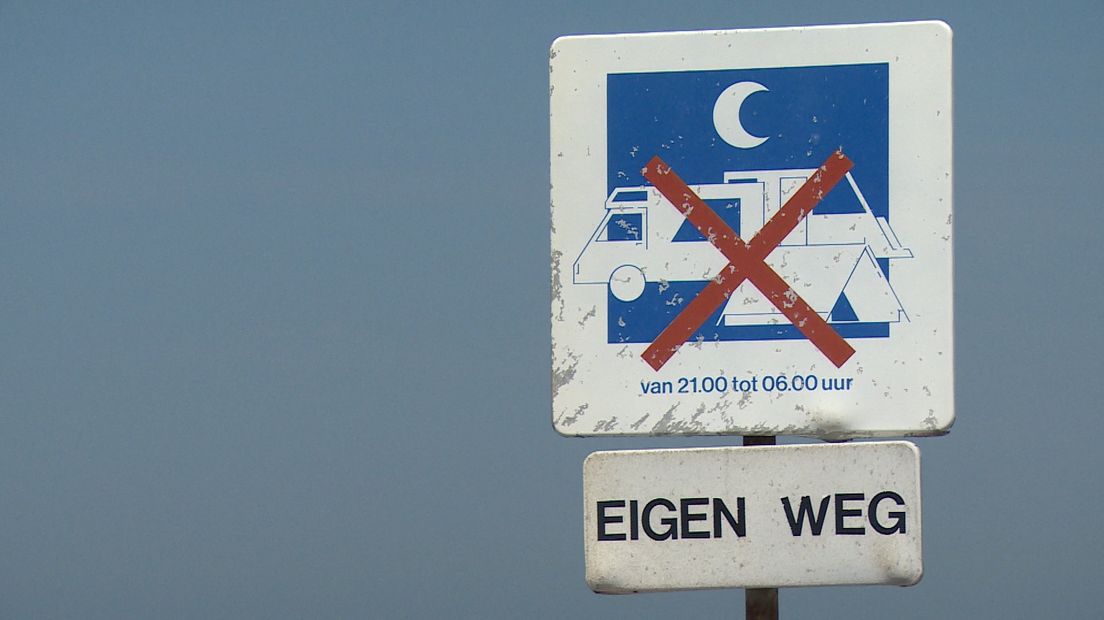 Wildkamperen verboden