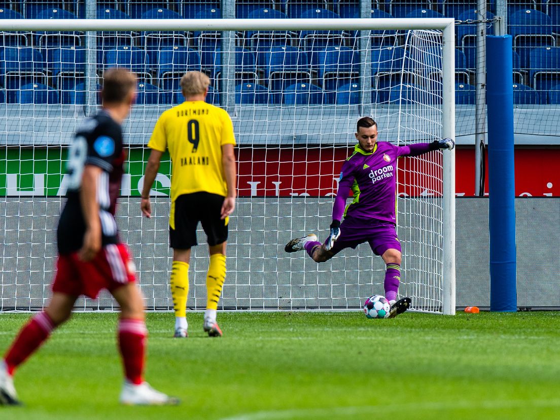 Justin Bijlow tegen Borussia Dortmund (VK Sportphoto)