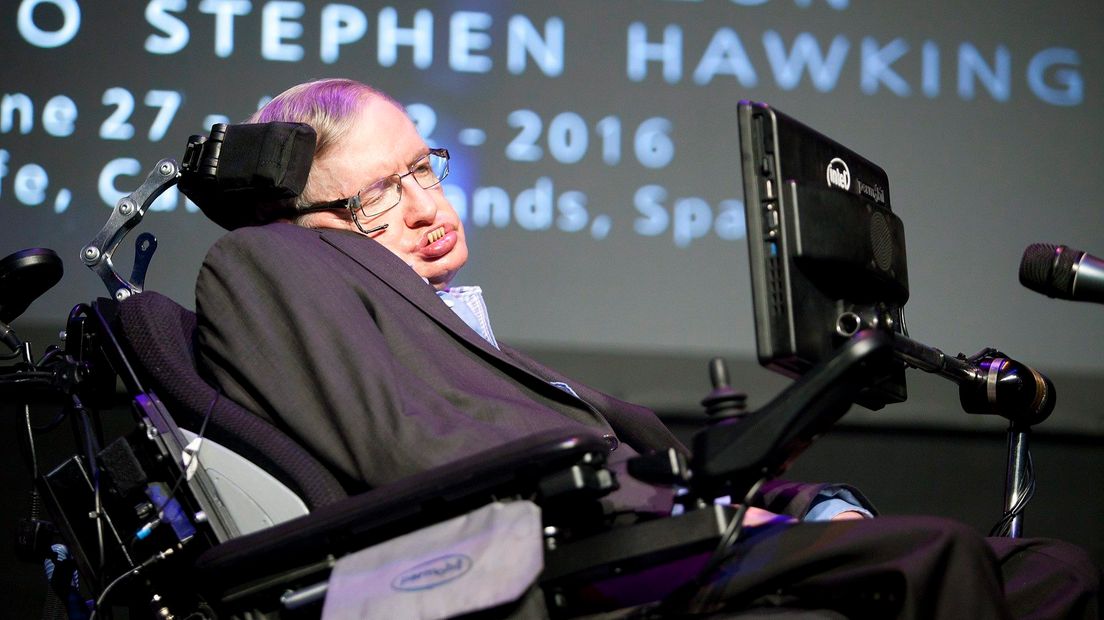 De overleden wetenschapper  Stephen Hawking (Rechten: EPA)