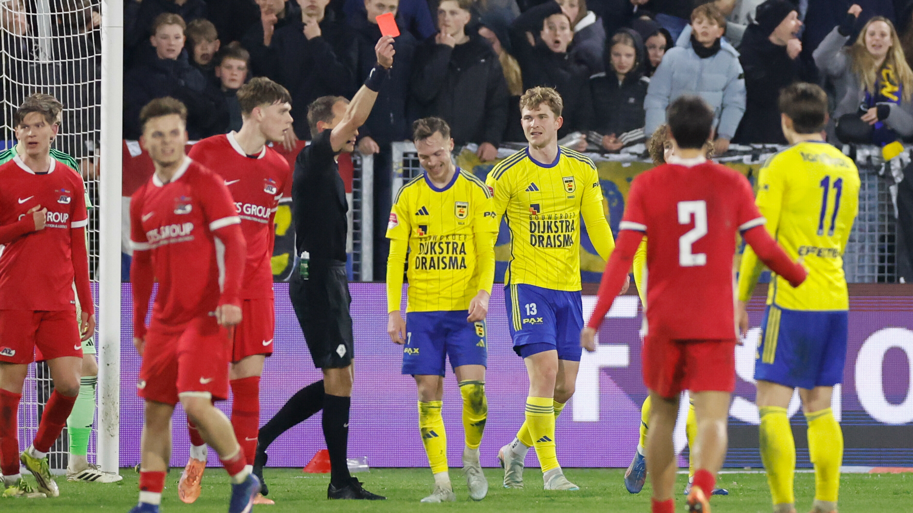 De reade kaart foar Remco Balk yn 'e slotfaze
