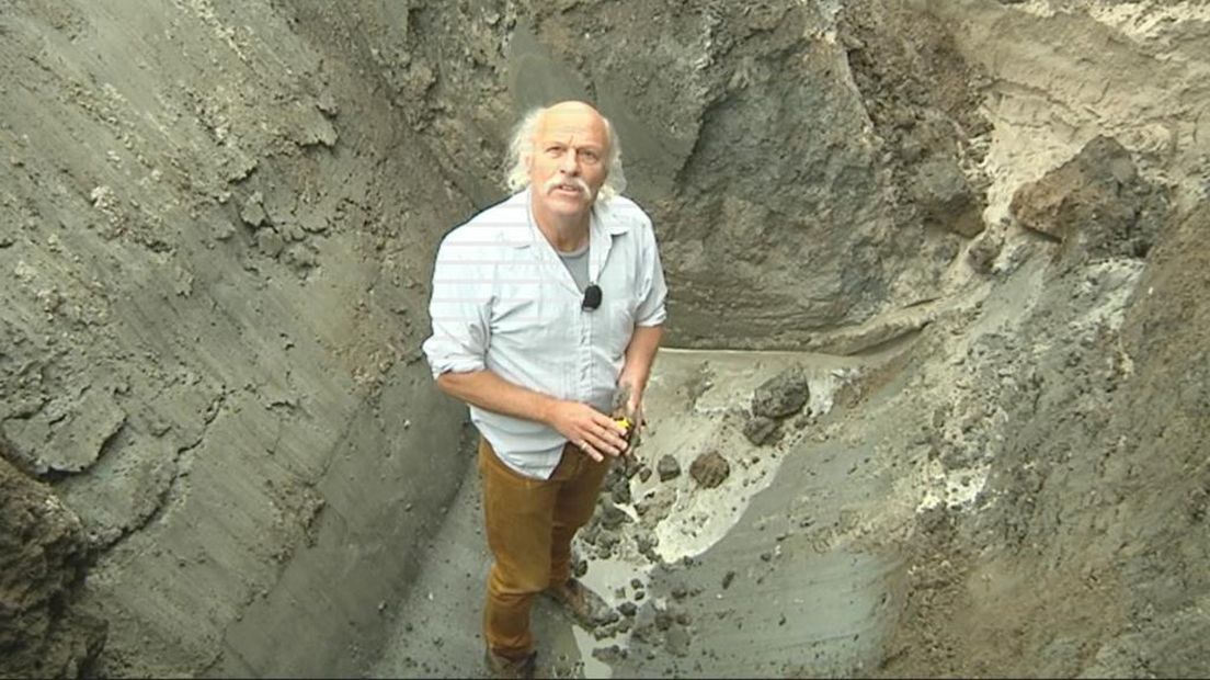 Geoloog Peter van der Gaag