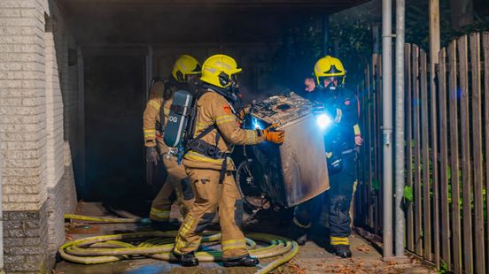 Politieauto aangereden • brand door wasdroger. Politieauto aangereden • brand door wasdroger.