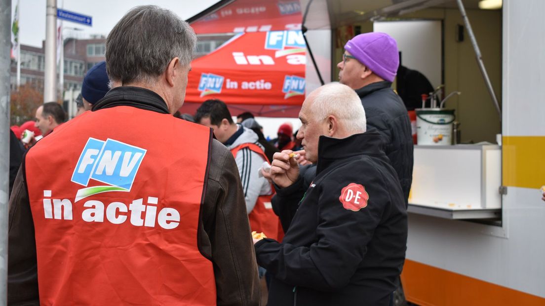 Staking in Utrecht.