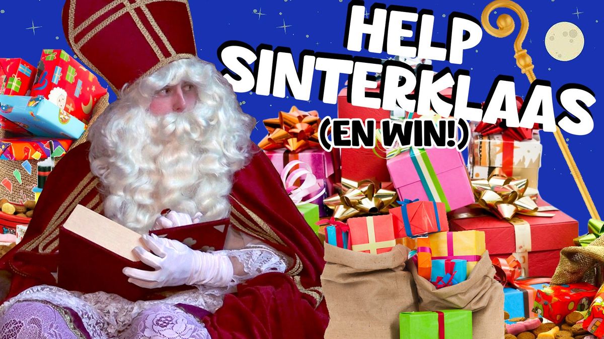 Help Sinterklaas zijn gedicht af te maken en win dikke priezen - RTV