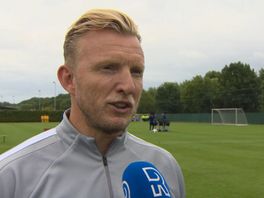 Dirk Kuijt was tevreden met de oefenwedstrijd tegen Sparta, waarin het 90 minuten niet veel minder was