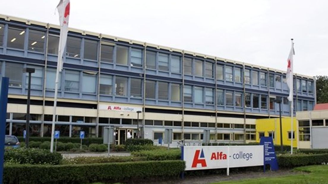 Het Alfa-college is één van de acht scholen die samenwerken voor de tegemoetkoming (Rechten: archief RTV Drenthe)