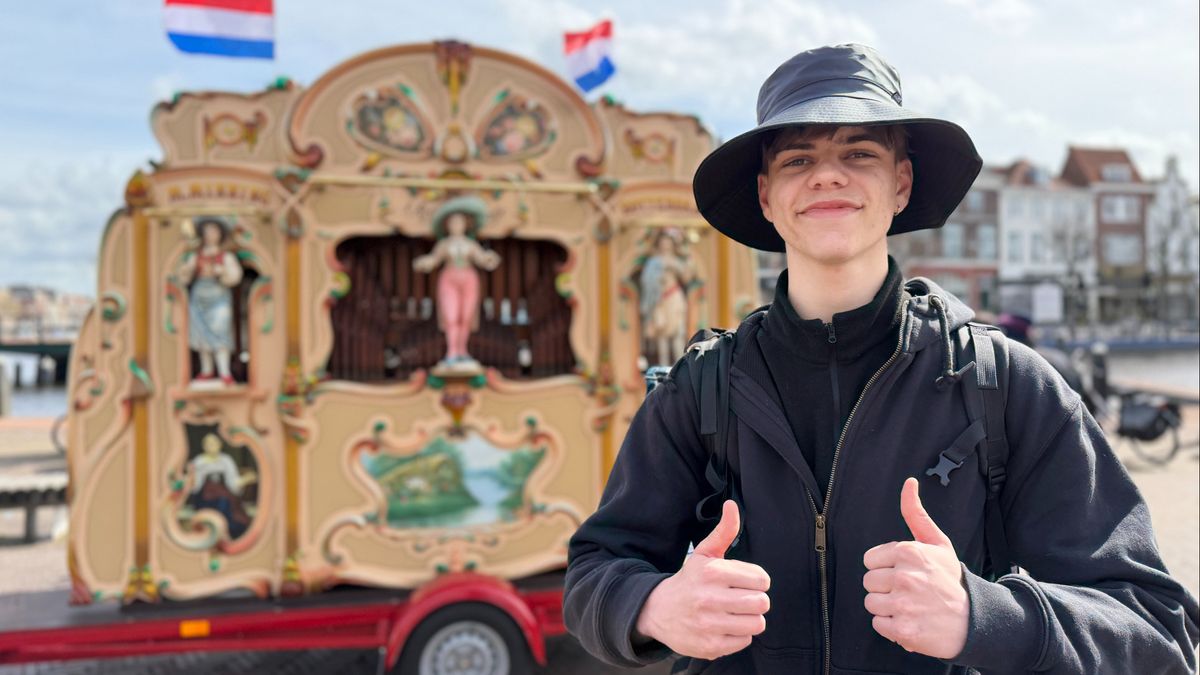 Draaiorgels stelen show in Leiden: 'Dit is waar ik voor leef'