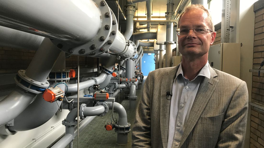 Henk Brink van de WMD wil de vervuiling niet in zijn waterbronnen hebben (Rechten: Serge Vinkenvleugel/RTV Drenthe