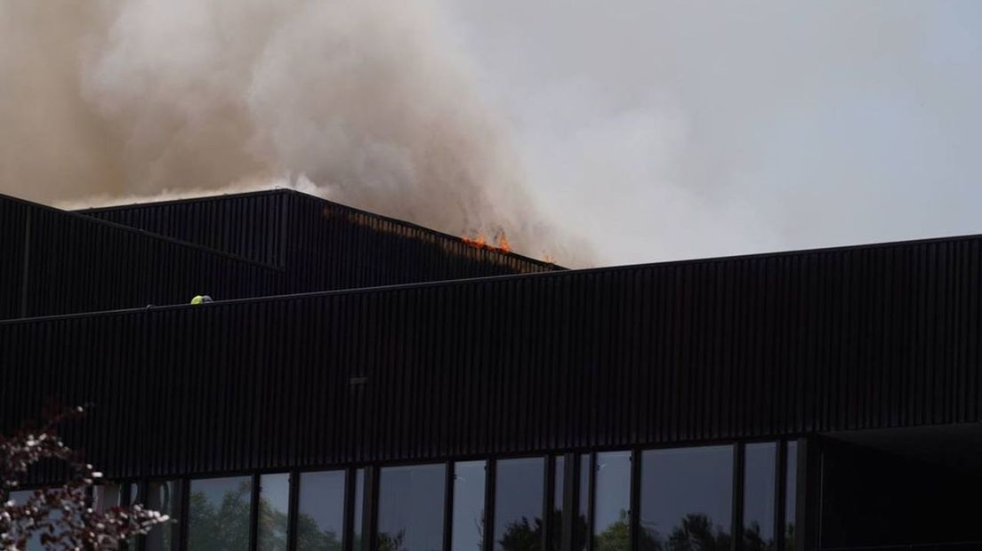 De brand in het revalidatiecentrum.