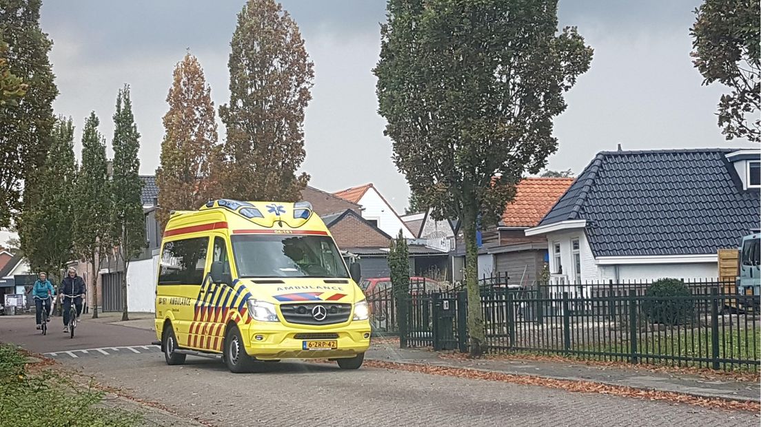 Traumahelikopter in Oldemarkt