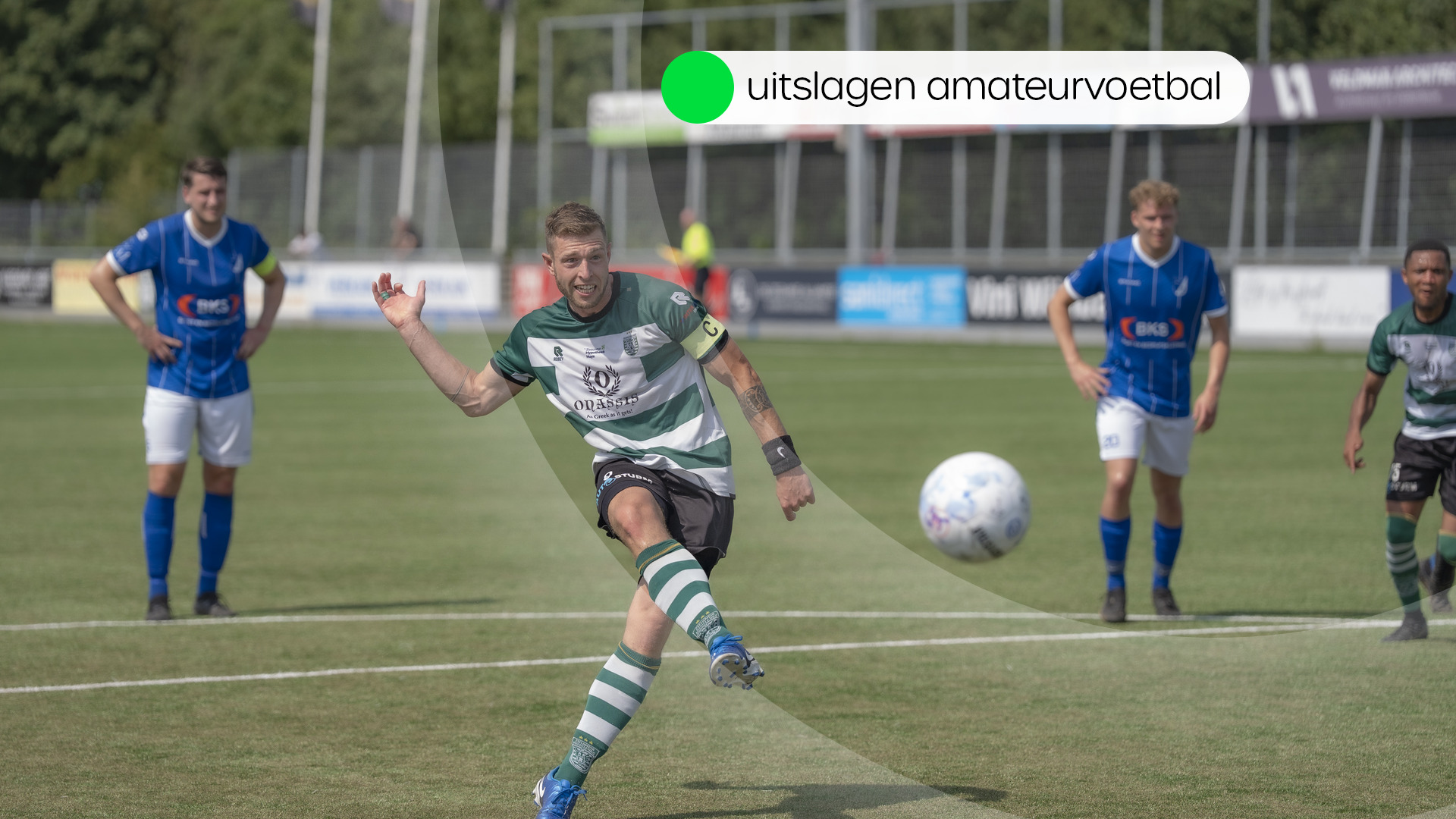 Uitslagen amateurvoetbal zaterdag 30 mei