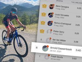 Arnolds fietsrecord sneuvelde door proefritje Vuelta-renners: 'Dacht dat het de buurman op zijn e-bike was'