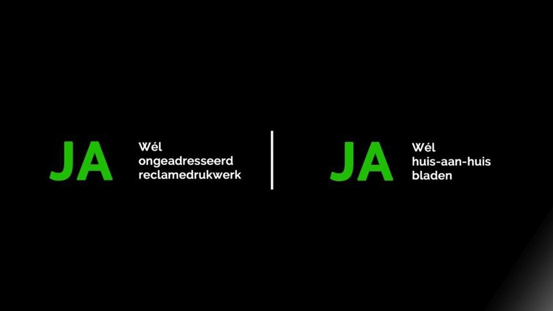 De gemeente Utrecht mag de ja-ja-sticker vanaf 1 januari 2020 invoeren