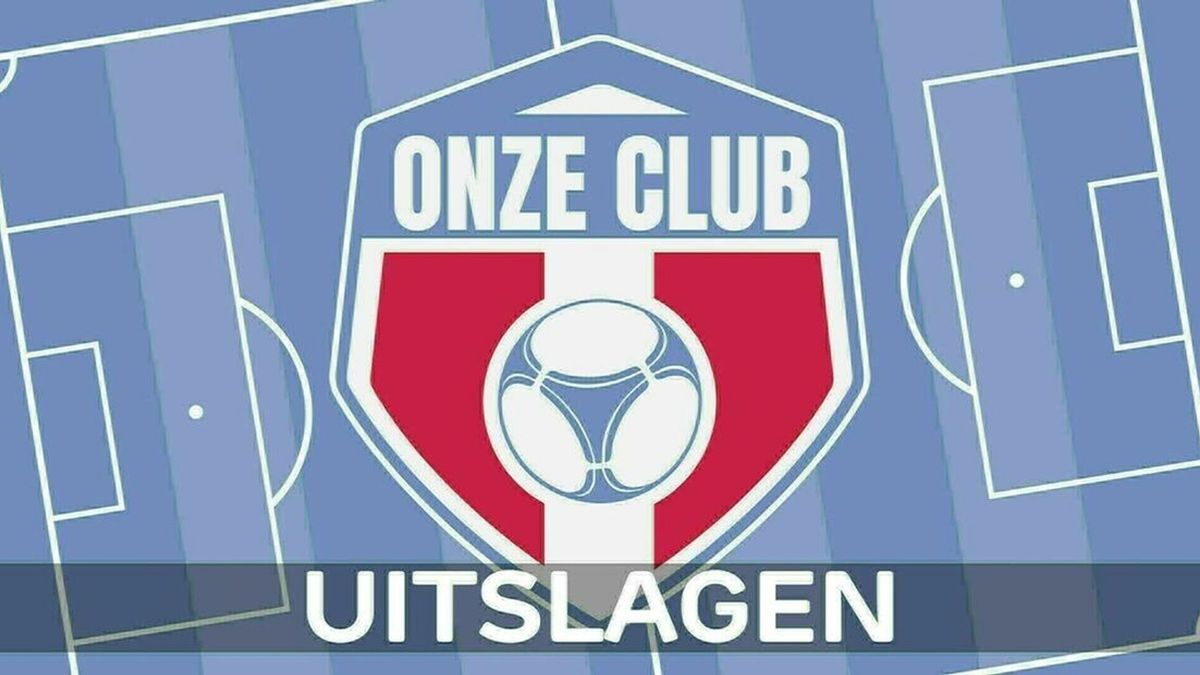 Uitslagen en standen zondagvoetbal