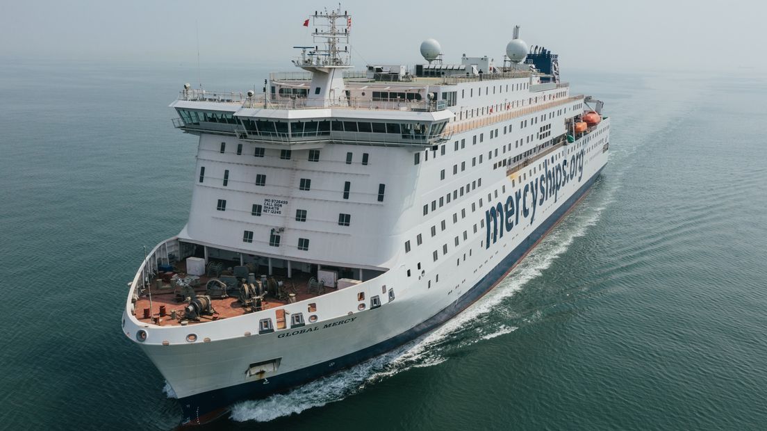 Global Mercy, het grootste particuliere ziekenhuisschip ter wereld