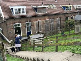 Huizen dichtgetimmerd in Alblasserdam en dat doet pijn