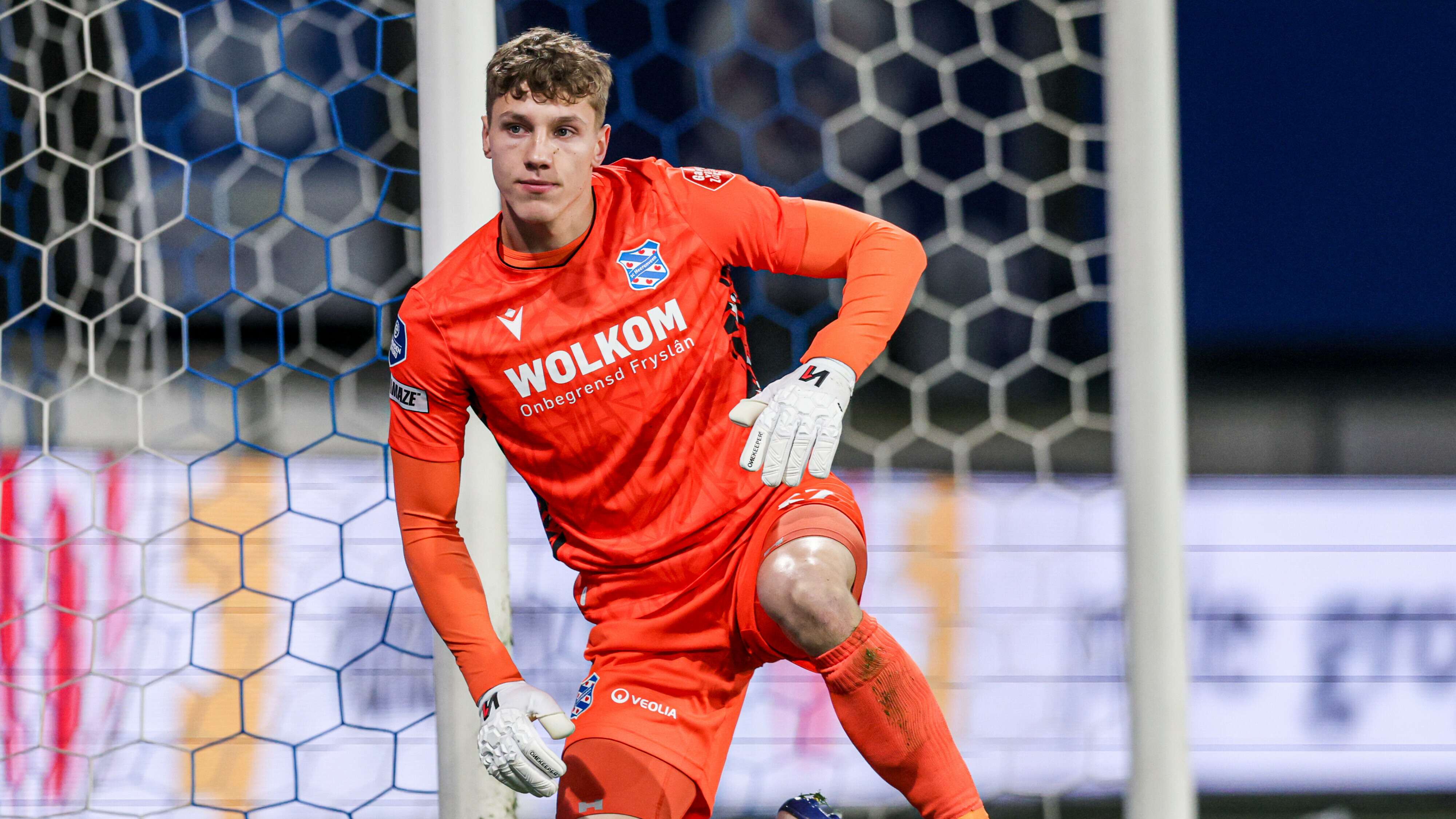 Bernt Klaverboer yn de wedstryd tsjin Telstar
