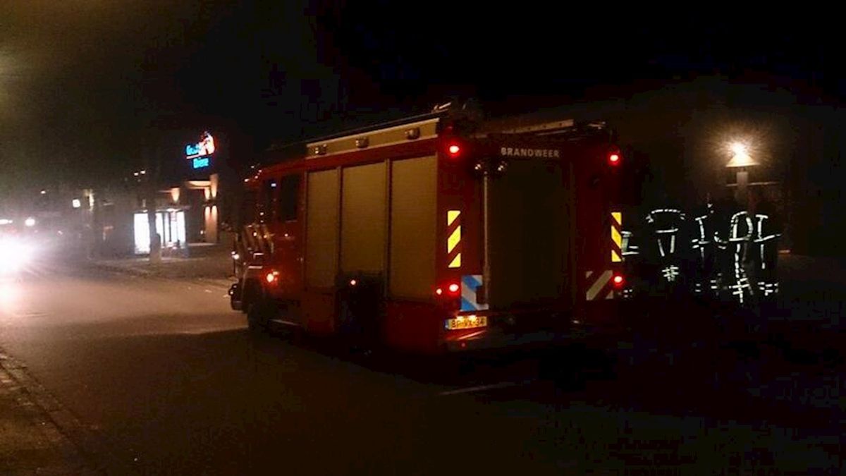 Alweer rukt brandweer uit voor rokende slager Groot Driene Hengelo