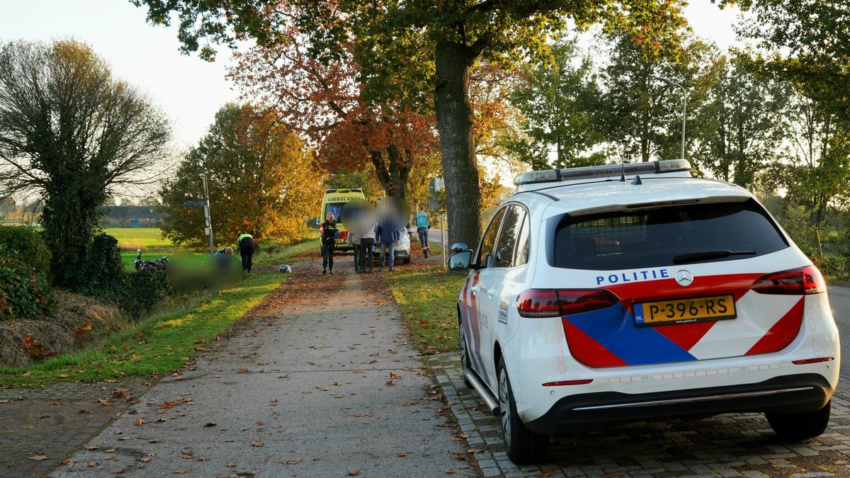 Scooterrijder gewond na botsing bij Hollandscheveld