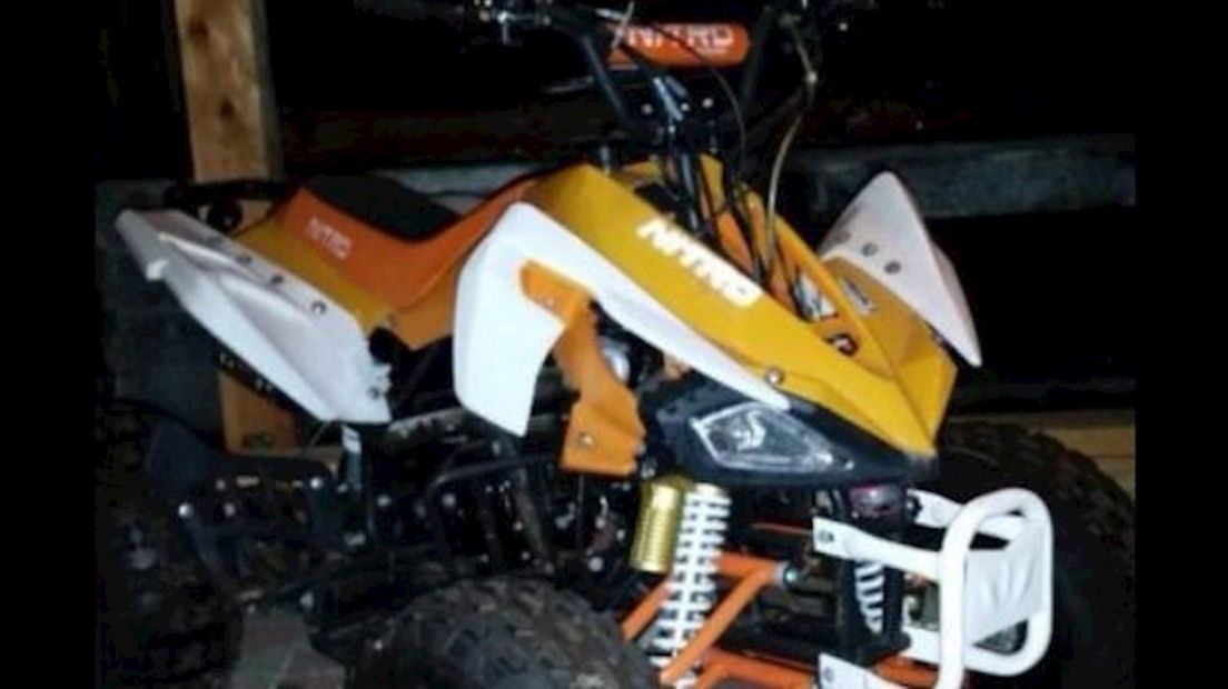 Kinderquad gestolen