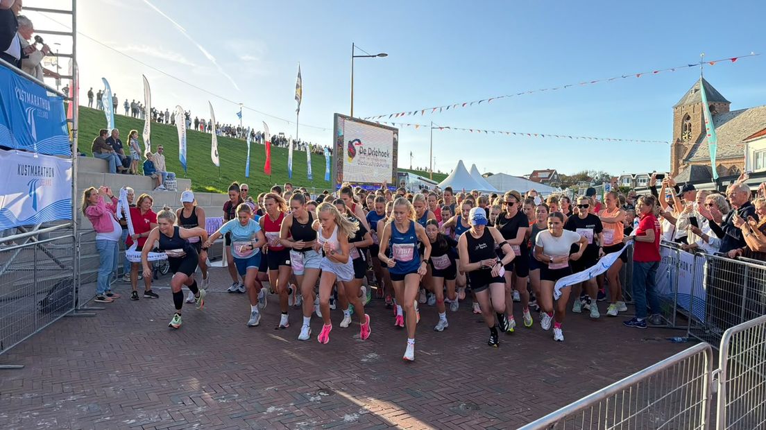 De start van de Ladiesrun