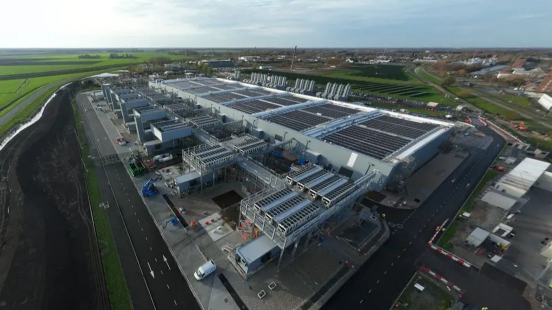 Het nieuwe datacenter in Winschoten