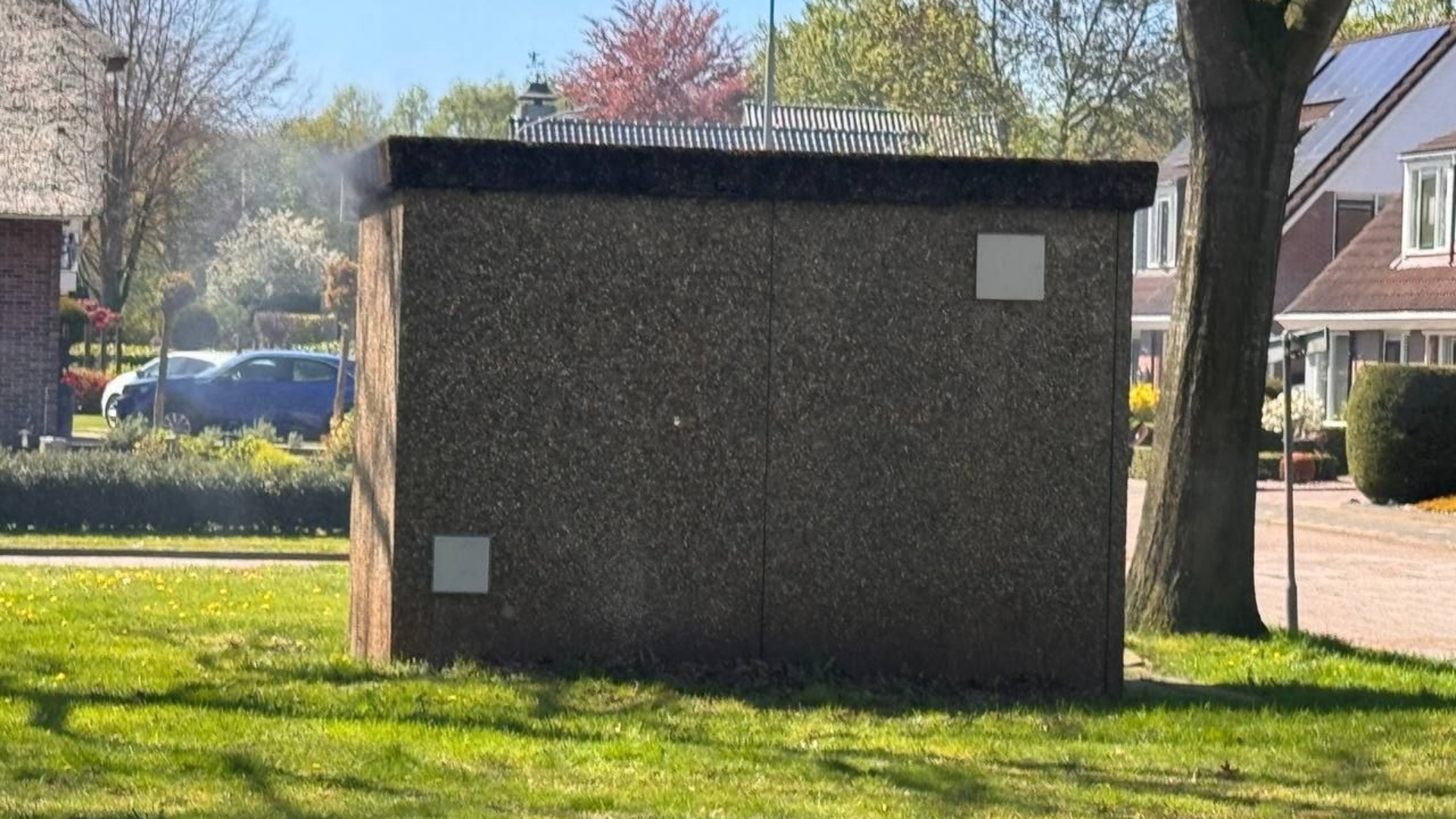 112-nieuws: Stroomstoring door brand transformatorhuisje Stadskanaal duurt tot 21.00 uur