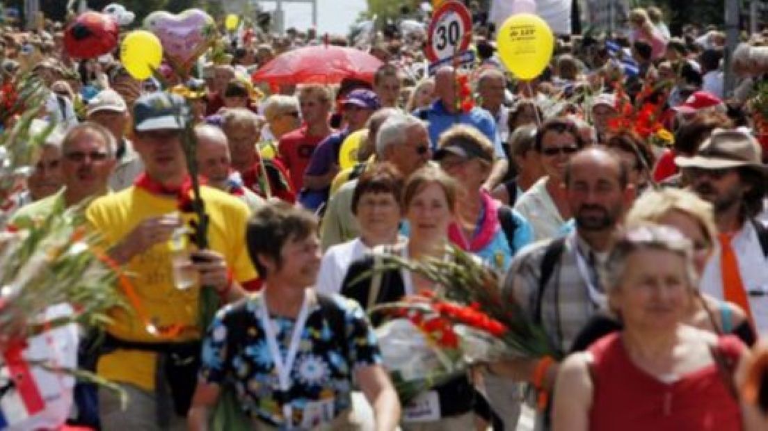 Weer loting bij Vierdaagse Nijmegen